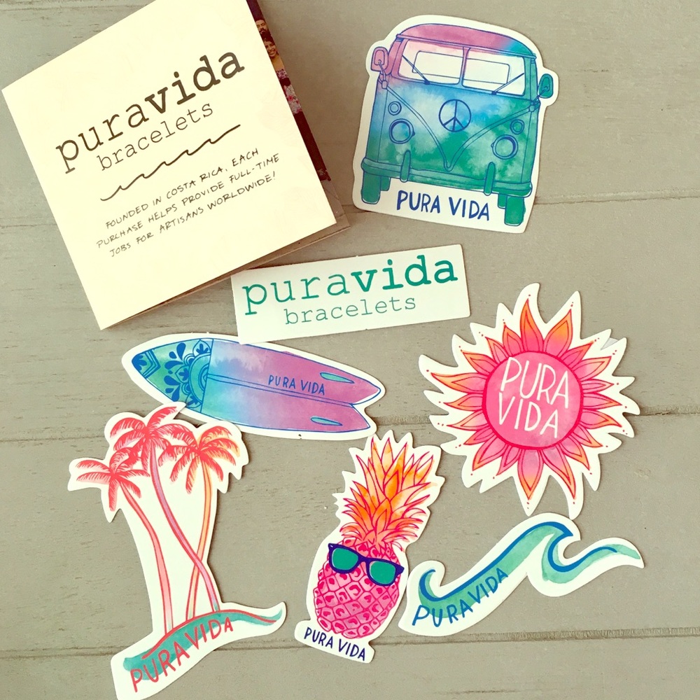 Pura Vida stickers!